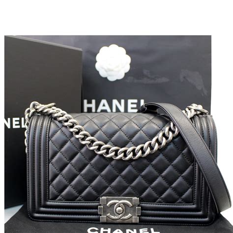 chanel medium boy bag price